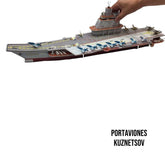 Rompecabezas 3D Portaviones Kuznetsov
