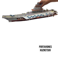 Rompecabezas 3D Portaviones Kuznetsov