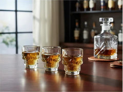 Set x 6 Copas Shots Calavera 48 ml Transparentes