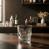 Set x 6 Copas Shots Calavera 48 ml Transparentes