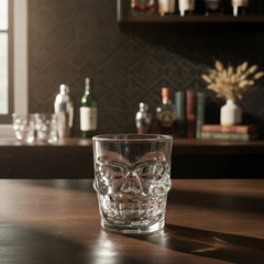 Set x 6 Copas Shots Calavera 48 ml Transparentes