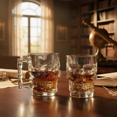 Vaso Cervecero Calavera 500 ml Tornasol (1 Unidad)