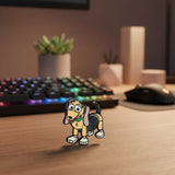 Pin Metálico Slinky Dog - Escritorio geek gamer