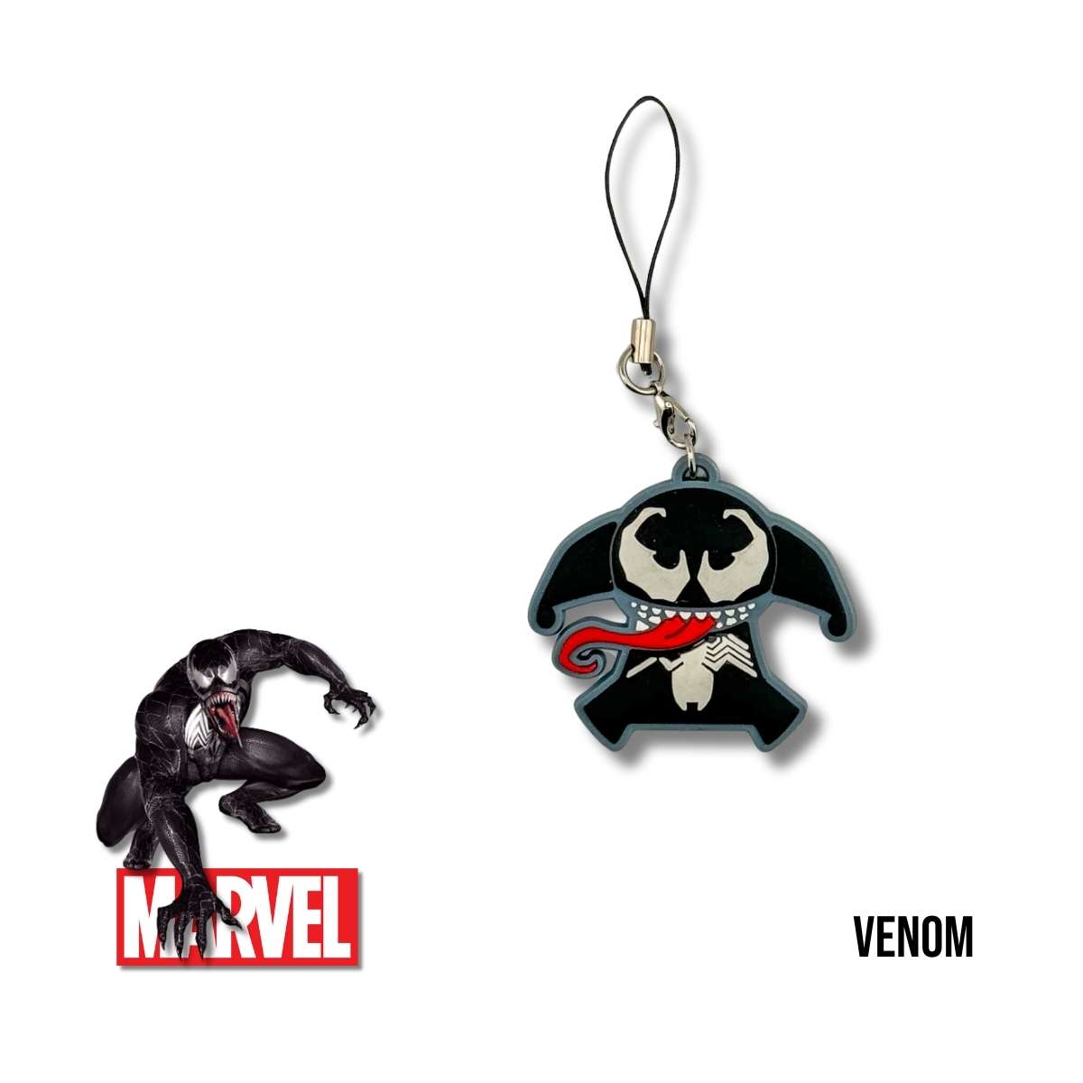 Llavero PVC Cordón Lariat Venom