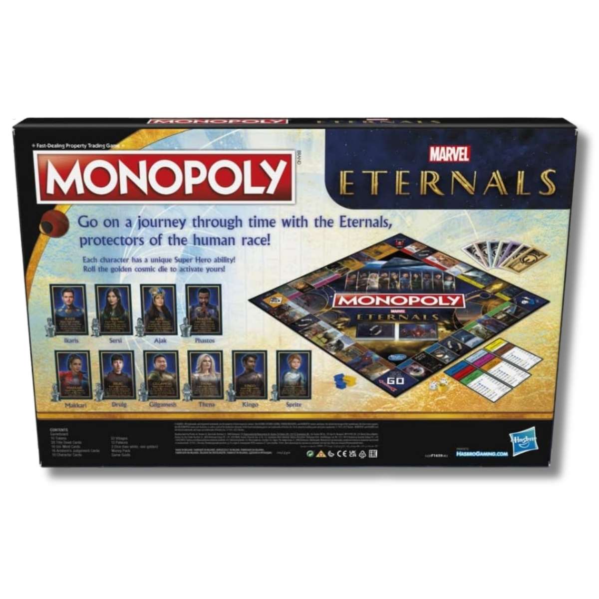 Monopoly Eternals Personajes