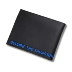 Billetera Beware The Invasion Marcada