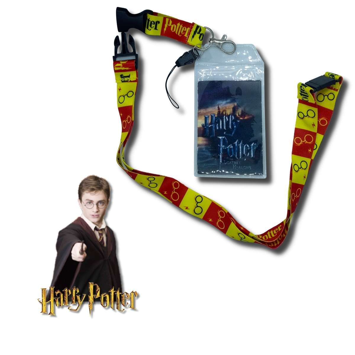 Porta Carnet Cinta Harry Potter vista frontal