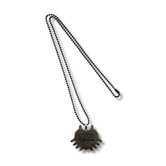 Collar Majoras Mask Plateado Parte de atrás