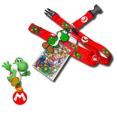Porta Carnet Cinta Super Mario Yoshi