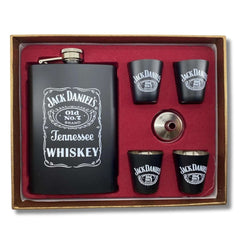 Whiskera + 4 Copas Jack Daniels Caja de Lujo