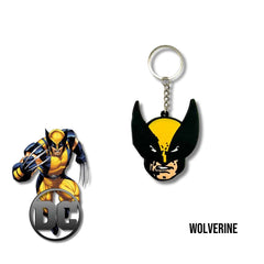 Llavero PVC Doble Cara Wolverine