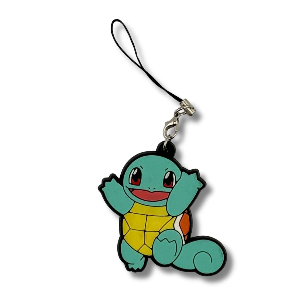 Llavero PVC Cordón Lariat Squirtle Saltando