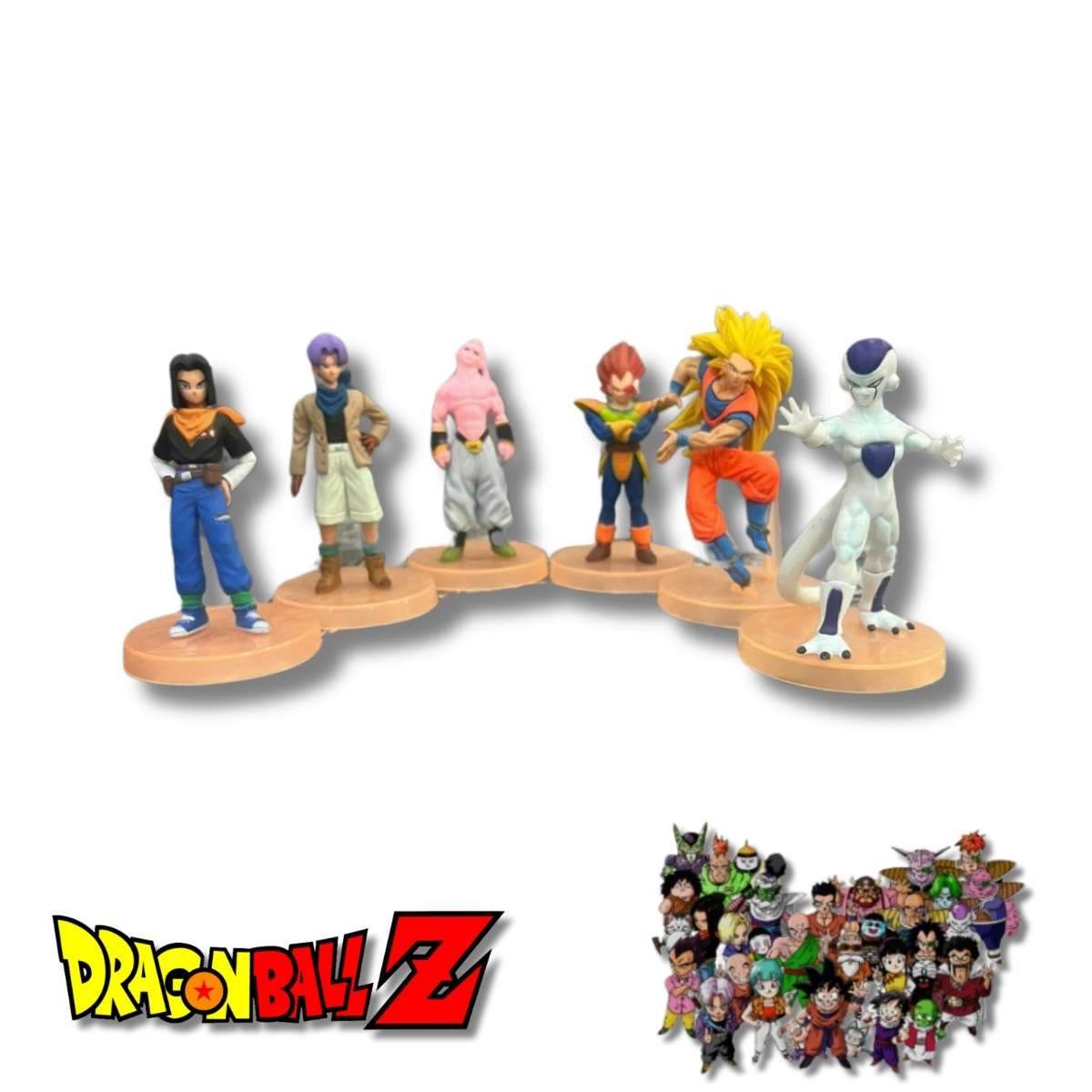 Set x 6 Figuras 11 CM Dragon Ball Z