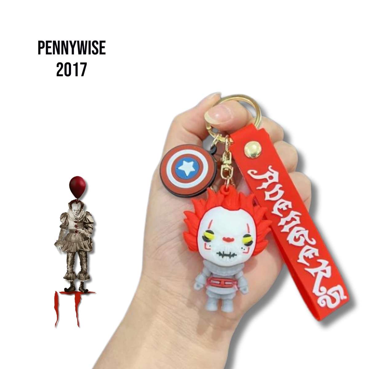 Llavero o Colgante Mochila Cute Pennywise 2017