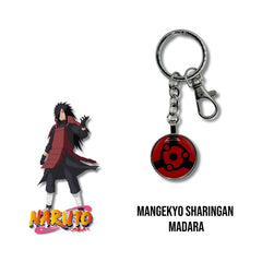 Llavero Metálico Mangekyo Sharingan Eterno Madara
