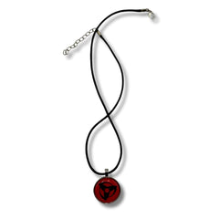 Collar Mangekyo Sharingan Obito Fondo Rojo