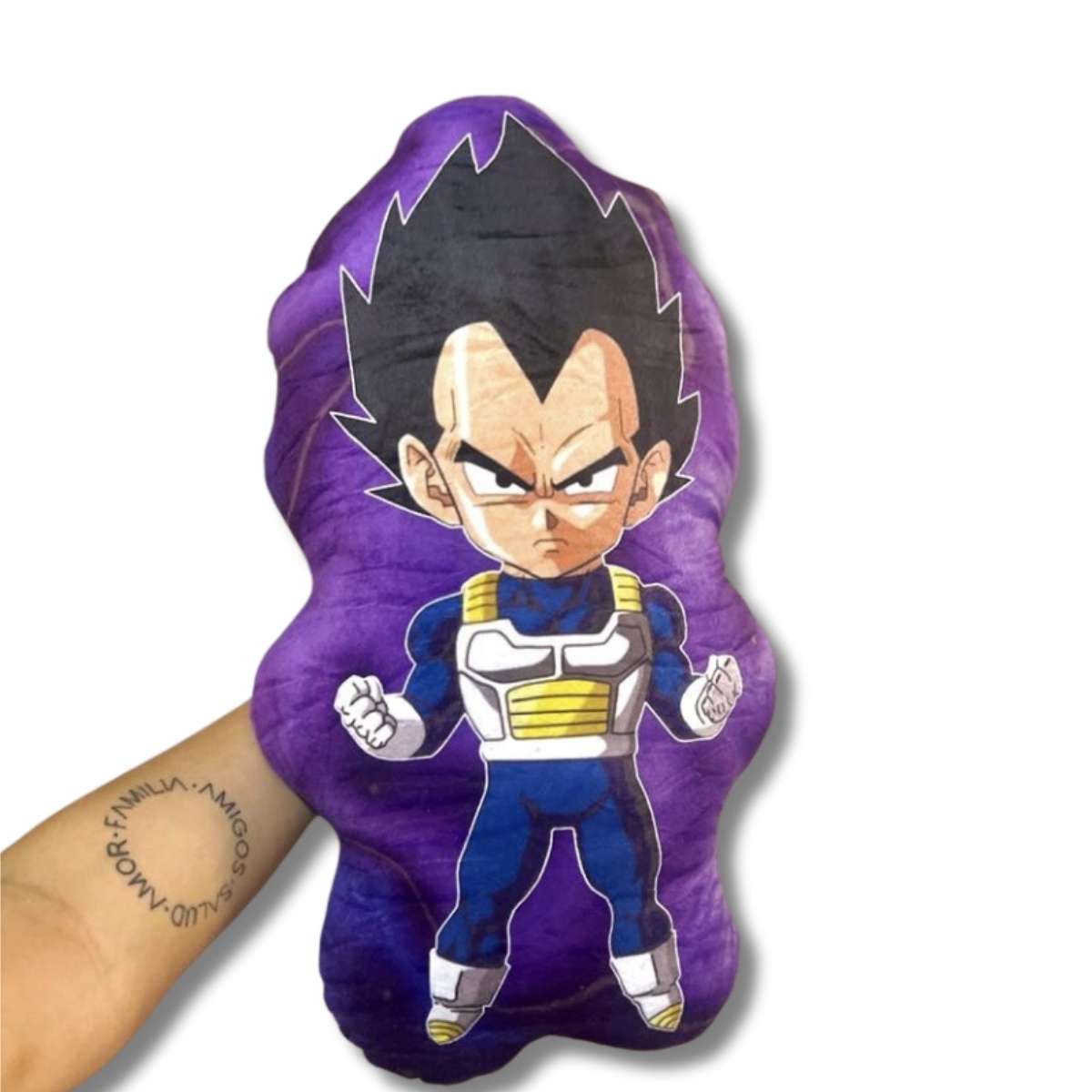 Cojín Vegeta 47 CM Fondo Morado