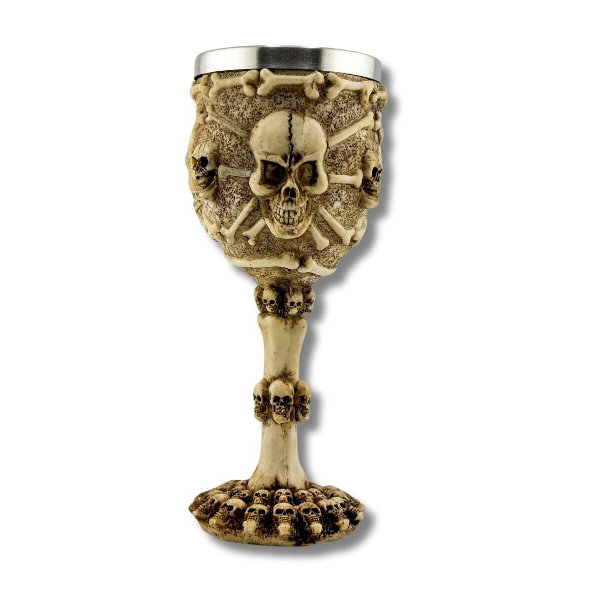 Copa de Vino Calavera Lado izquierdo