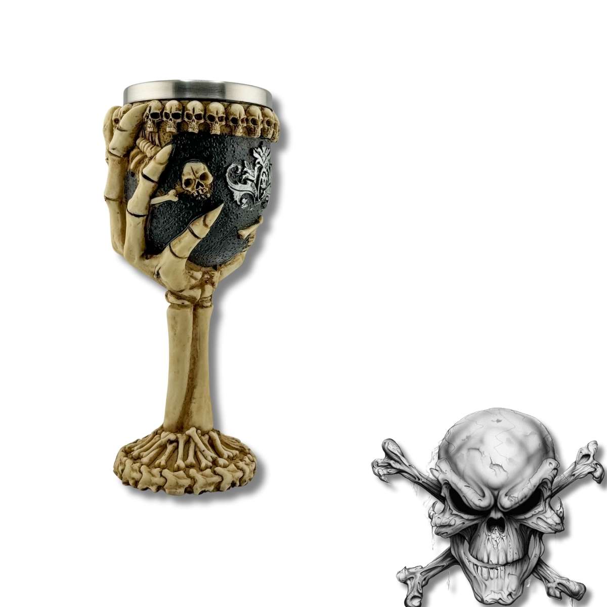 Copa de Vino Calavera #10