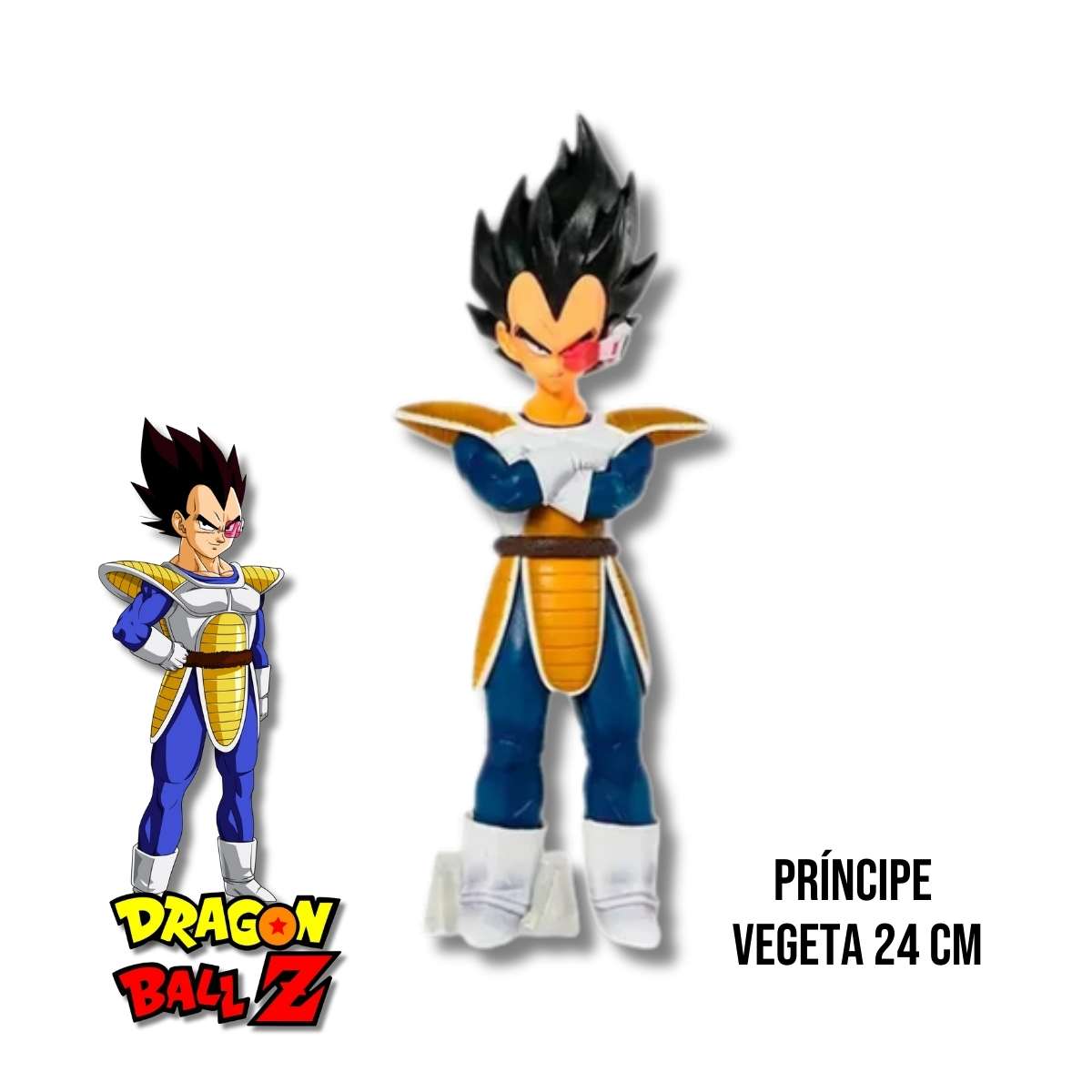 Figura Príncipe Vegeta 24 CM