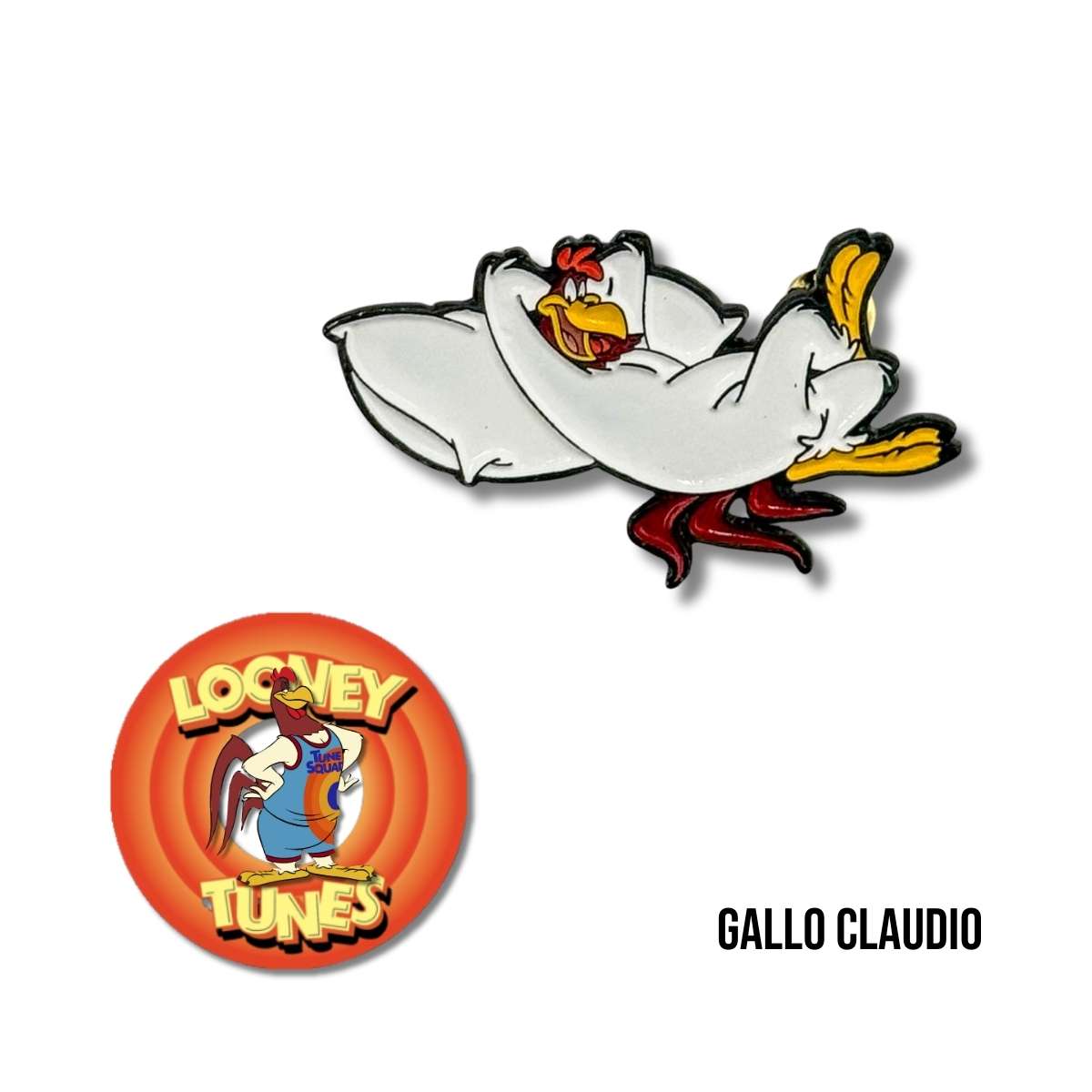 Pin Metálico Gallo Claudio