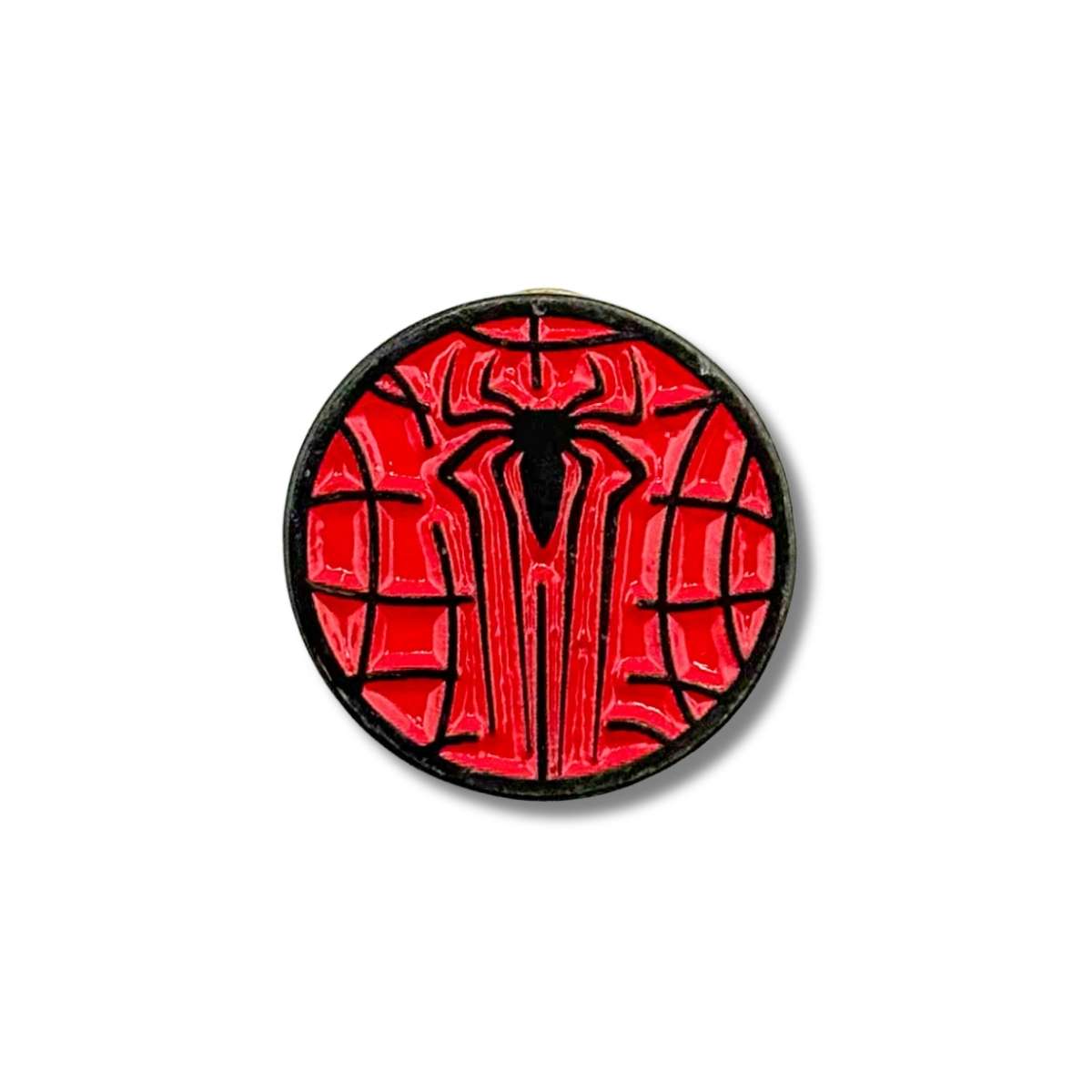 Pin Logo Spider Man Andrew circulo