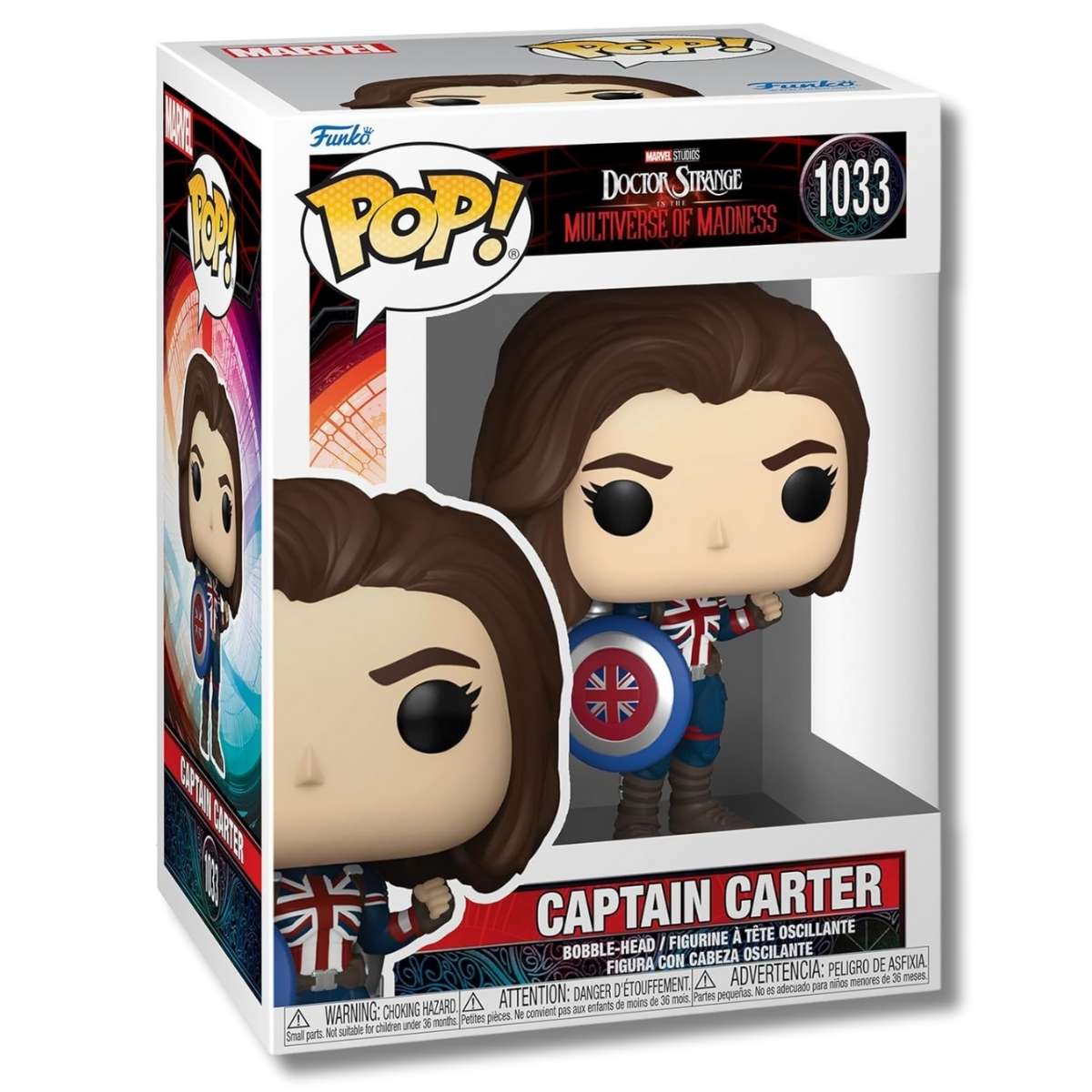 Funko Pop! Capitana Carter 1033 Caja