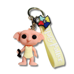 Llavero o Colgante Mochila Cute Dobby rosado