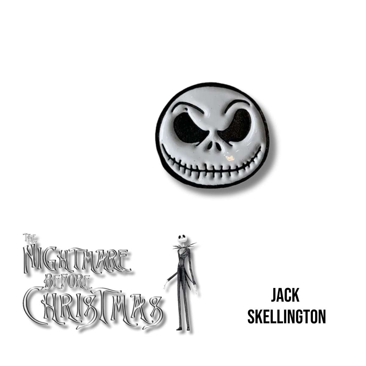 Pin Metálico Jack Skellington