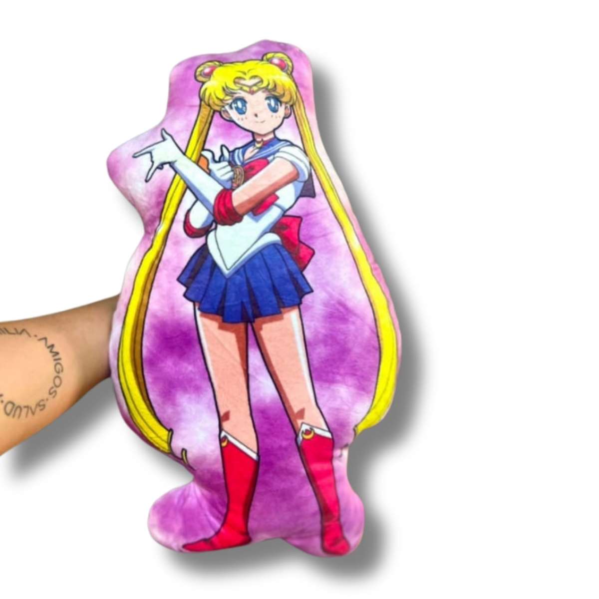 Cojín Sailor Moon 46 CM Fondo Rosado