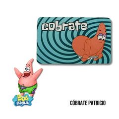 Carnet Sticker Cover Cóbrate Patricio