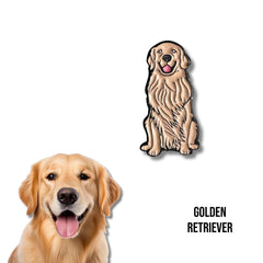 Pin Metálico Golden Retriever