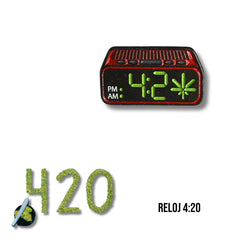 Pin Metálico Reloj 4:20