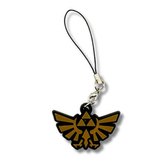Llavero PVC Cordón Lariat Familia Real Zelda Café