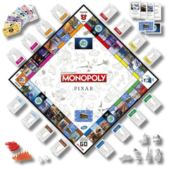 Monopoly Pixar Blanco