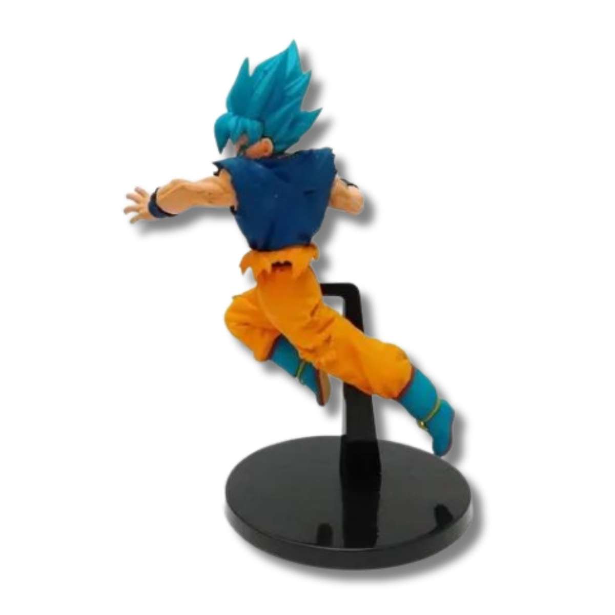 Figura Goku Súper Saiyan Blue 21 CM Angulo Izquierdo