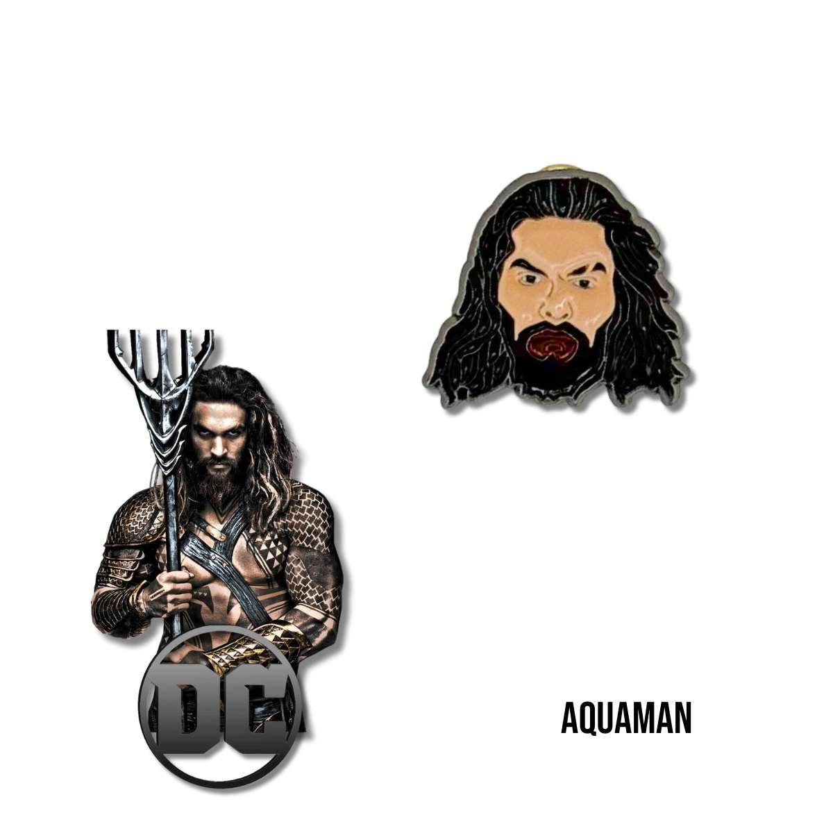 Pin Metálico Aquaman