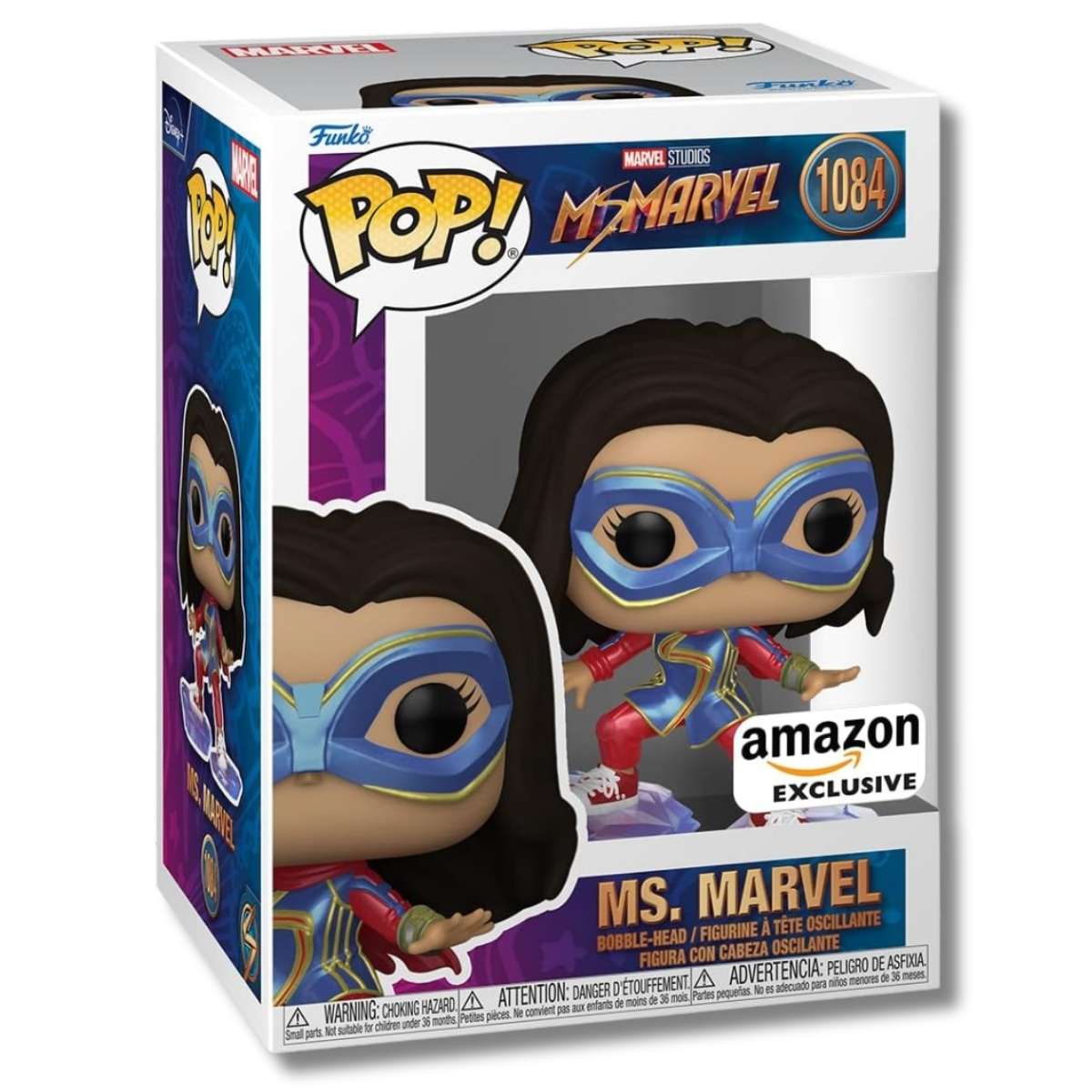 Funko Pop! Ms. Marvel 1084 Caja