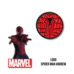 Pin Metálico Logo Spider Man Andrew