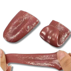 2 Lenguas Falsas Realistas para Bromas Elastica