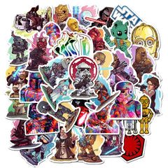 Pack x 5 Stickers Star Wars