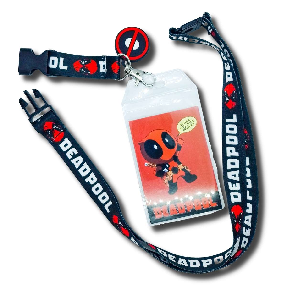 Porta Carnet Cinta DeadPool