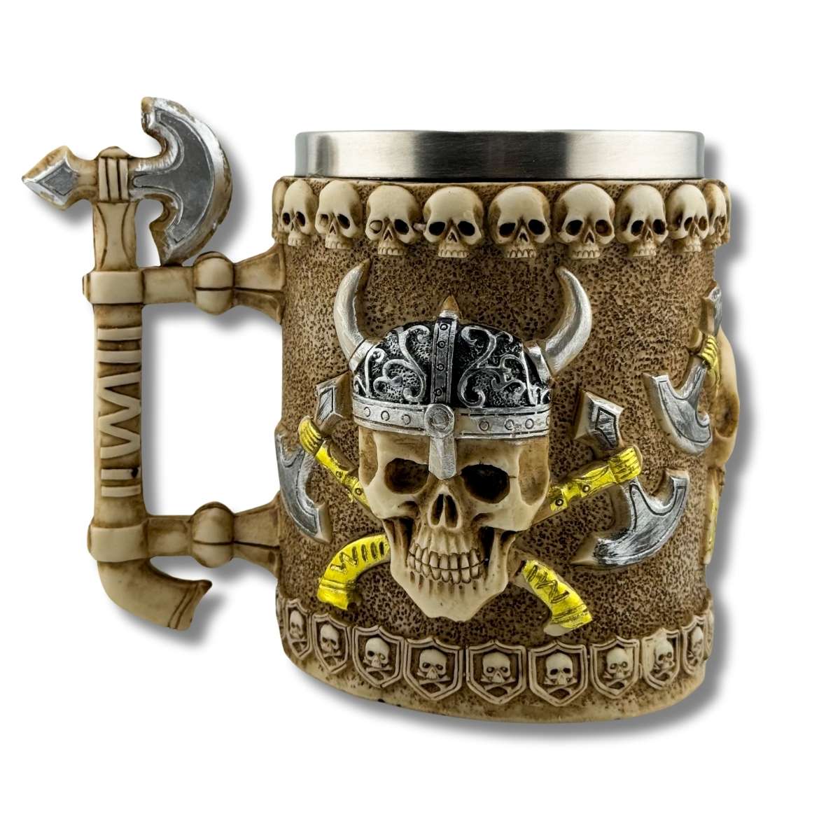 Mug Calavera Lado Izquierdo