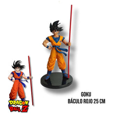 Figura Goku Báculo Rojo 25 CM