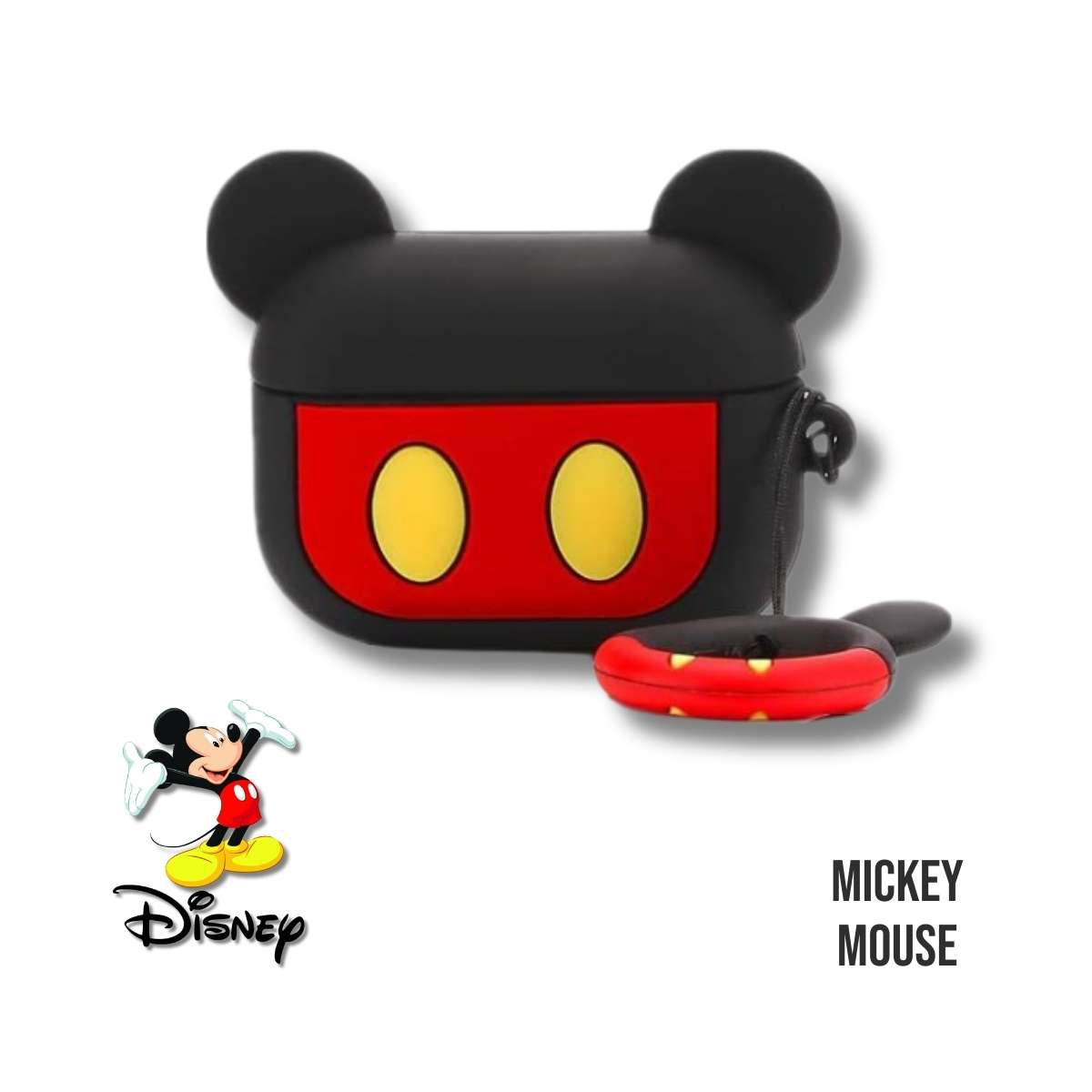 Funda Protectora AirPods Pro Mickey Mouse + Ruedita