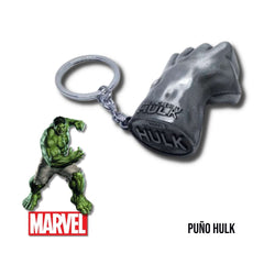 Llavero Metálico Puño Hulk