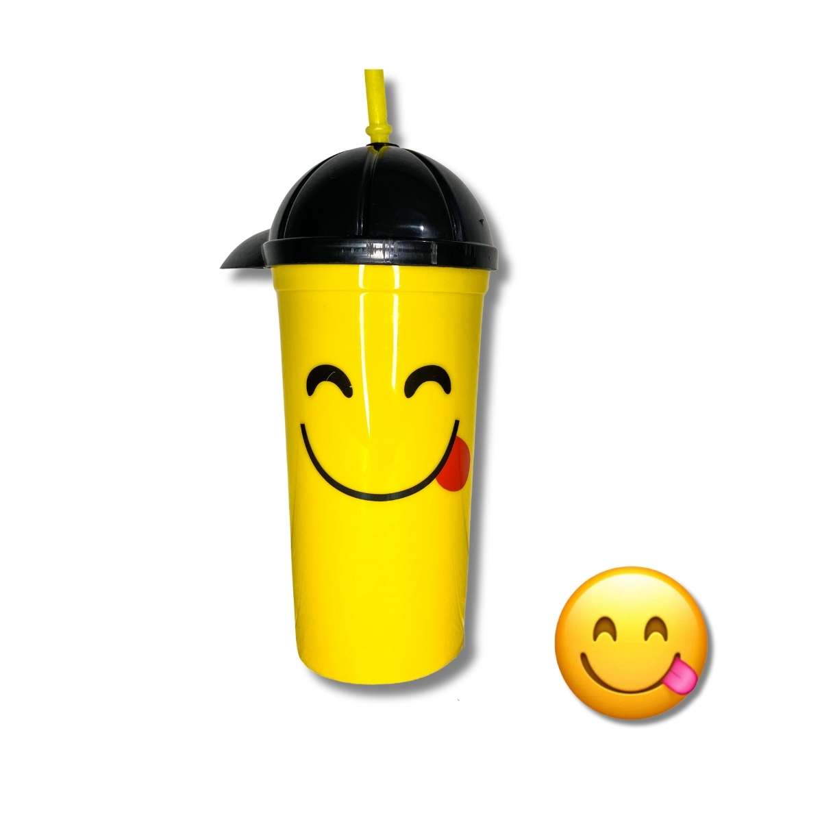 Vaso Pitillo Emoji