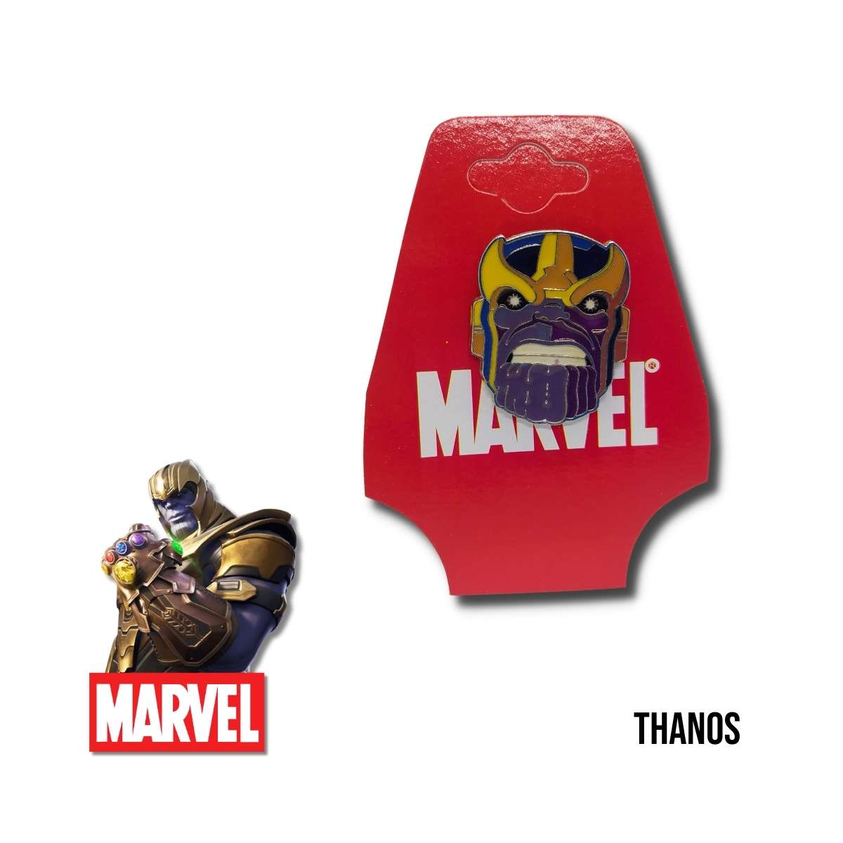 Pin Metálico Thanos de Marvel