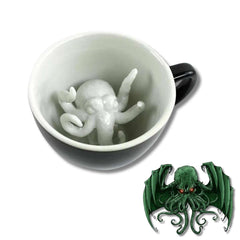 Mug Serie Criaturas Escalofriantes - Cthulhu vista interna