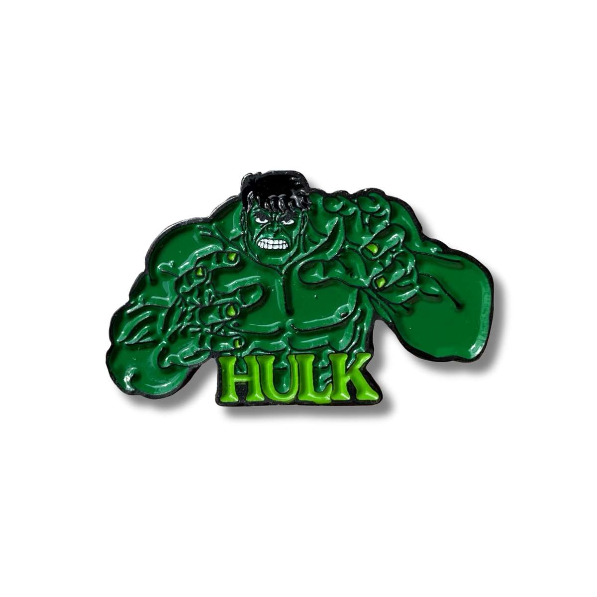 Pin Metálico Hulk cabello negro